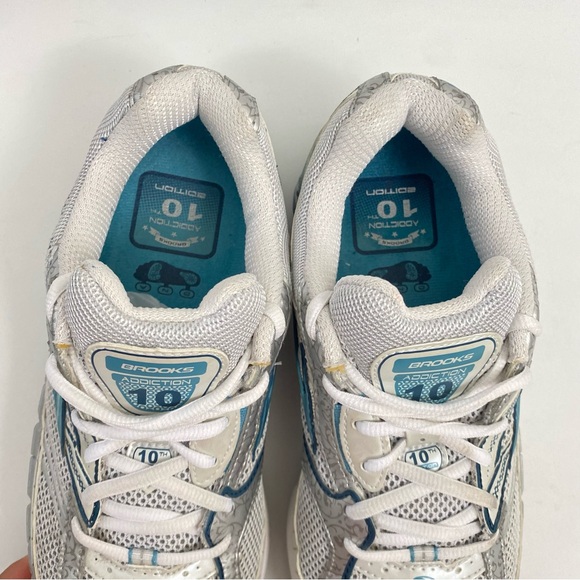 Brooks Addiction 10 Womens 9.5 2E Running Training Walking Extra Wide Sneakers - Picture 5 of 16